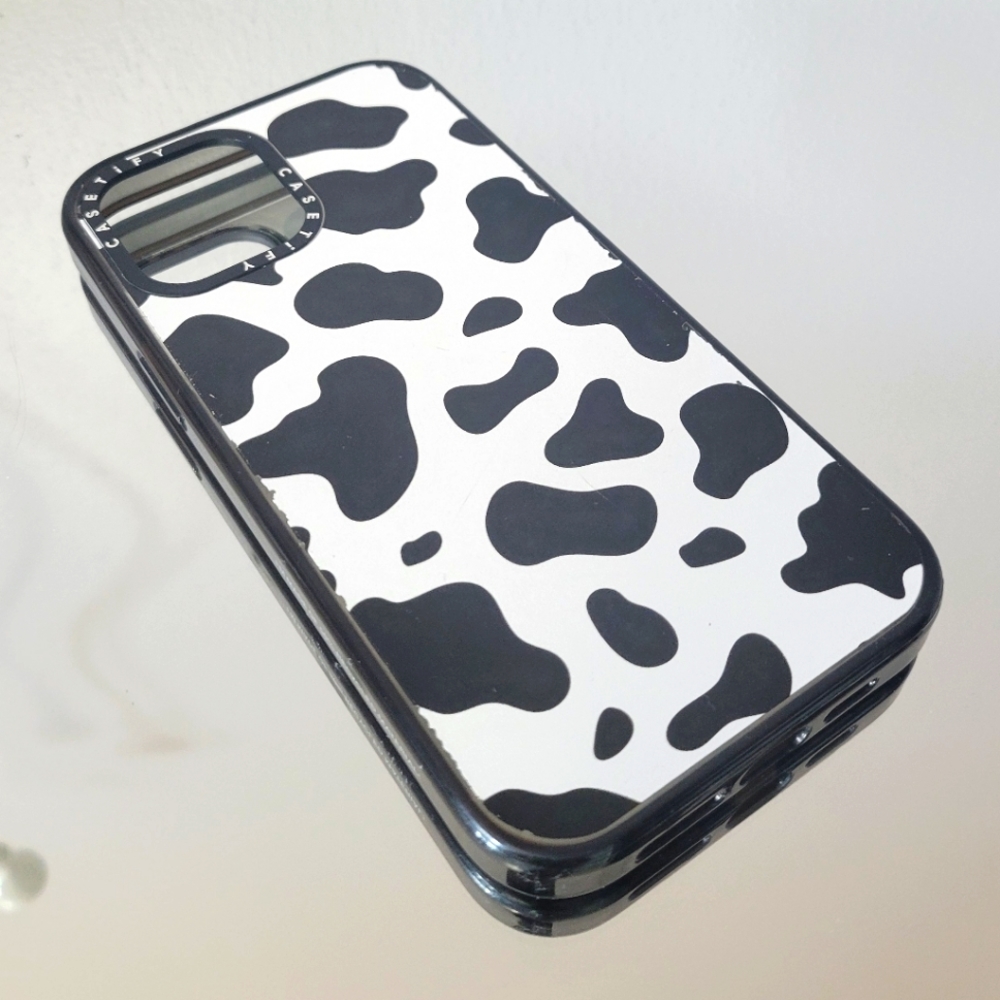 CASETiFY Cow Print iPhone 12 Pro Max Case